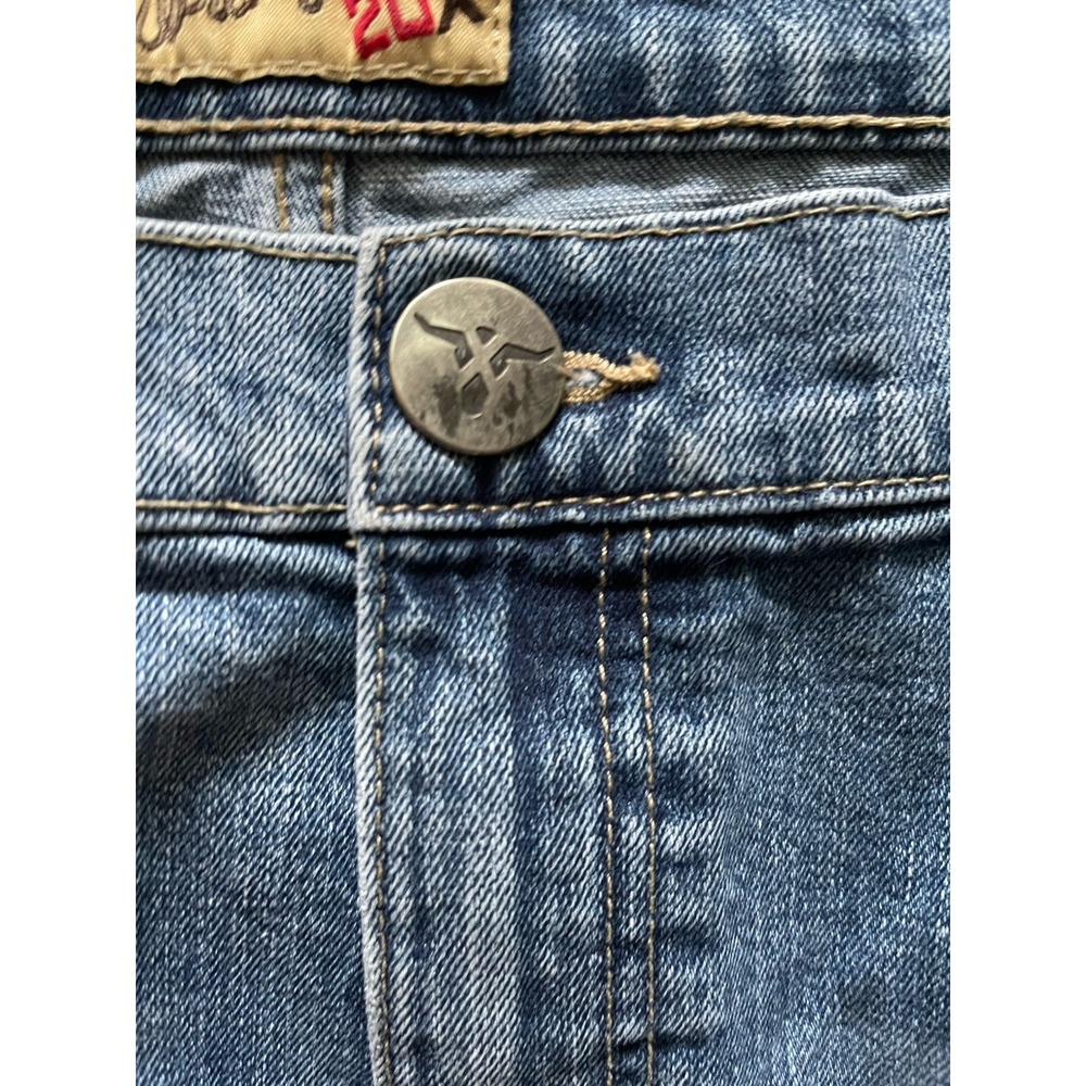 Wrangler Jeans Men 38 x 33 20X Style‎ 42 Vintage Boot Cut Whisker - Picture 6 of 11
